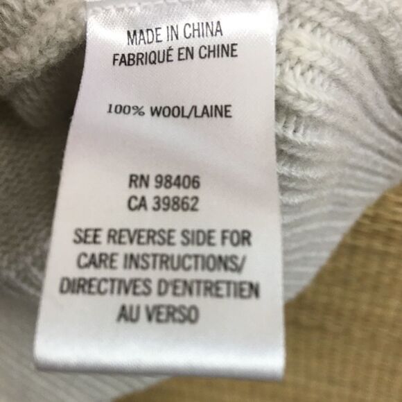 Theory Wool Colorblock Angine S Loryelle Turtleneck Sweater - Size XS - Picture 10 of 12